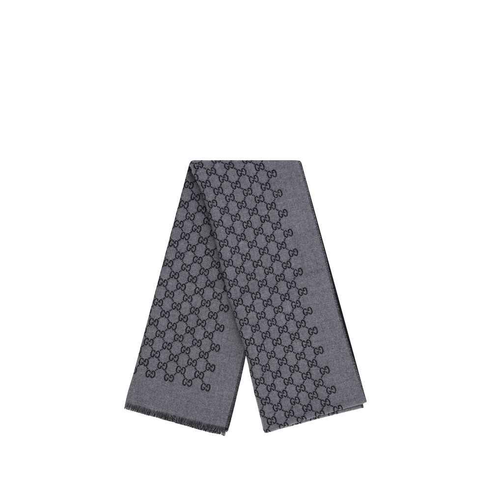 Gray Wool Oves Aries Scarf