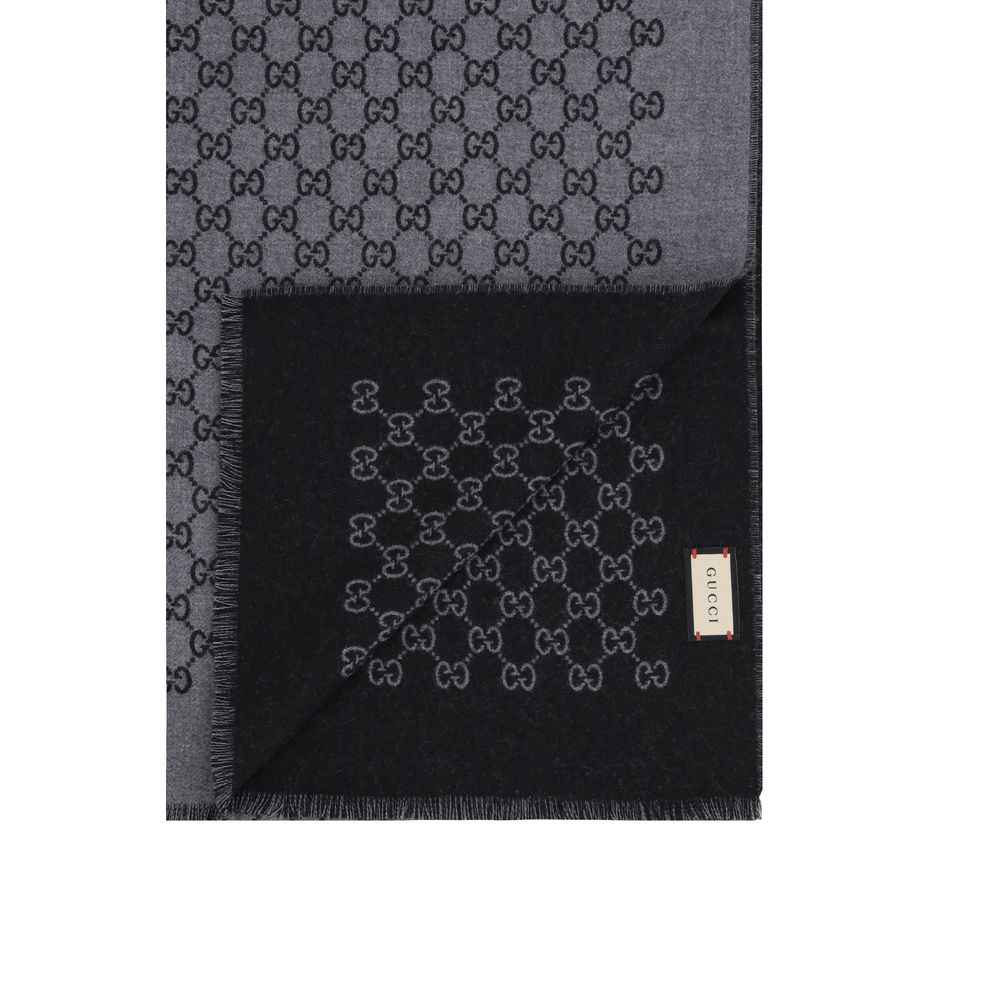 Gray Wool Oves Aries Scarf