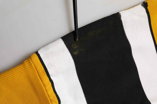 Yellow Crew Neck Jersey Sweatshirt Sweater