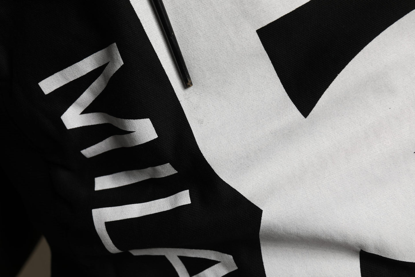 Black Cotton Logo Print Sweatshirt Sweater