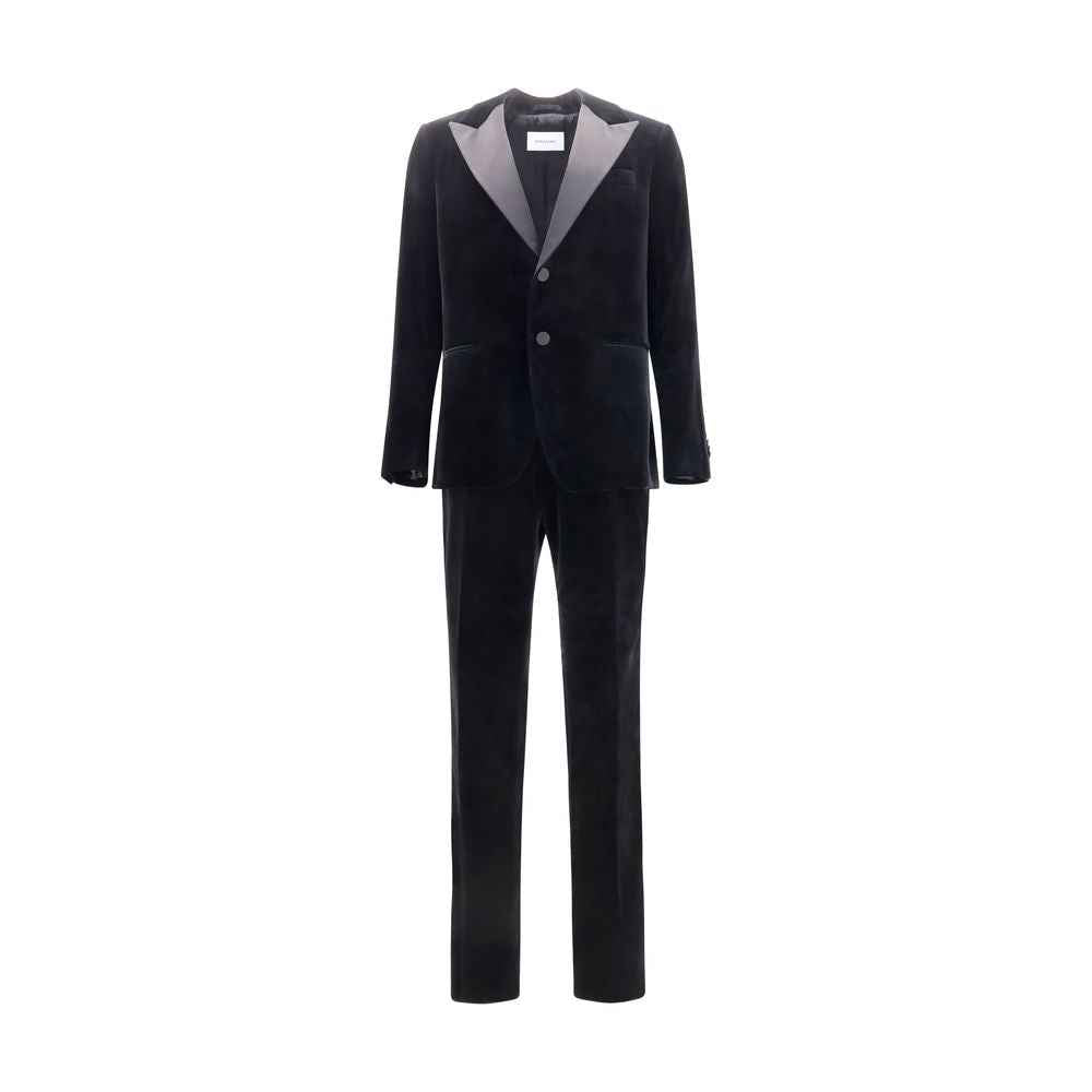 Black Cotton Tuxedo