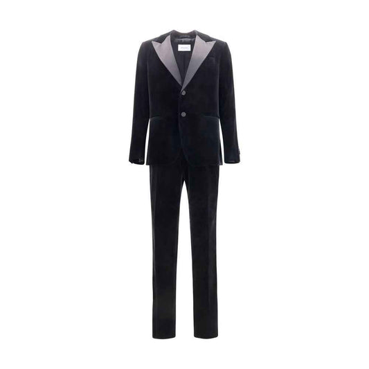 Black Cotton Tuxedo