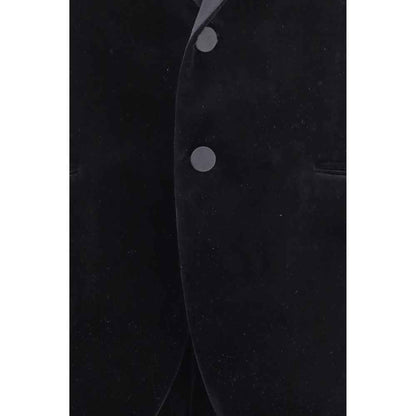 Black Cotton Tuxedo