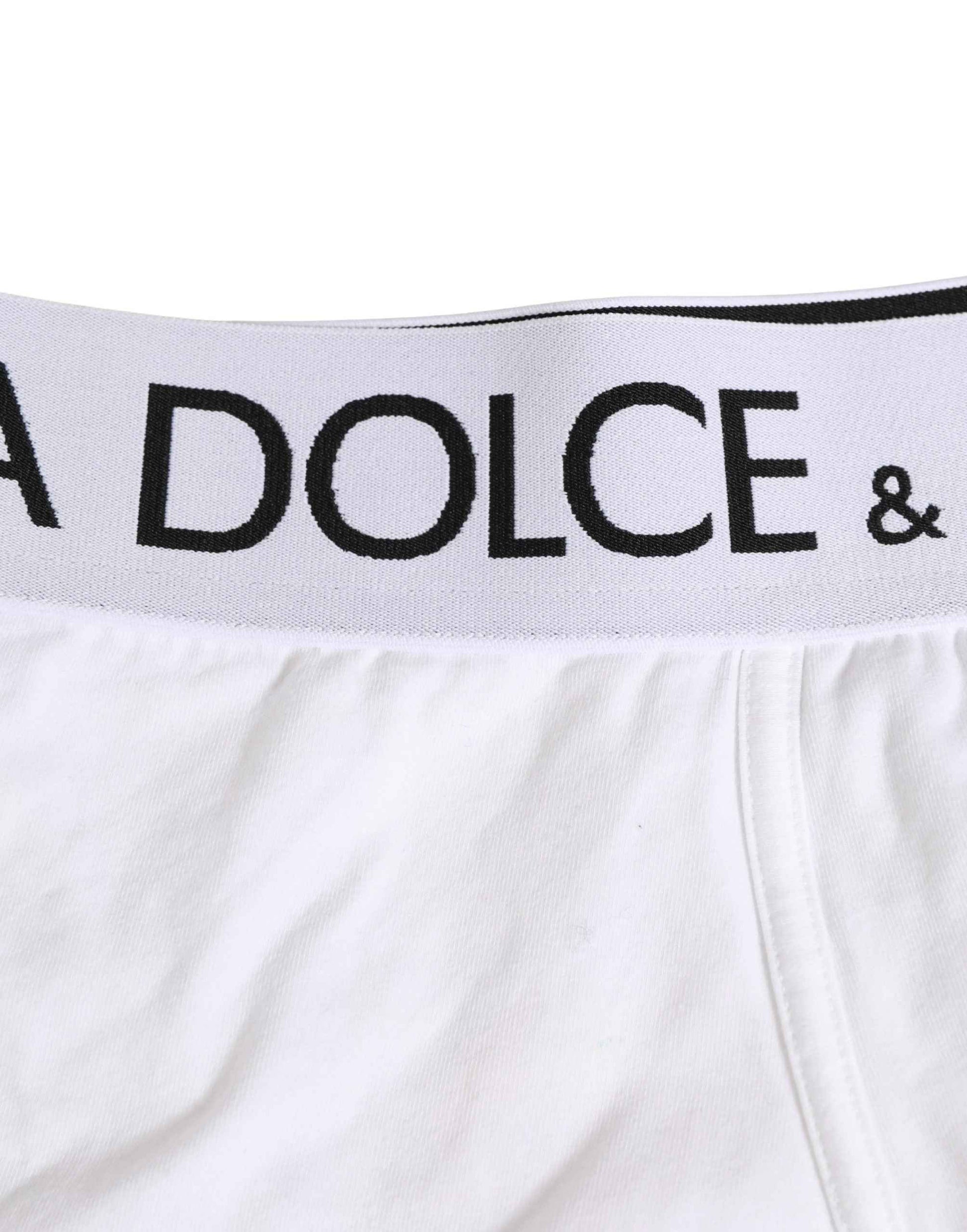 White Cotton Stretch Regular Boxer Underwear
