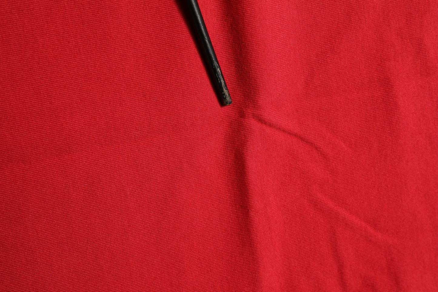 Red Cotton Graphic Print Crew Neck T-shirt