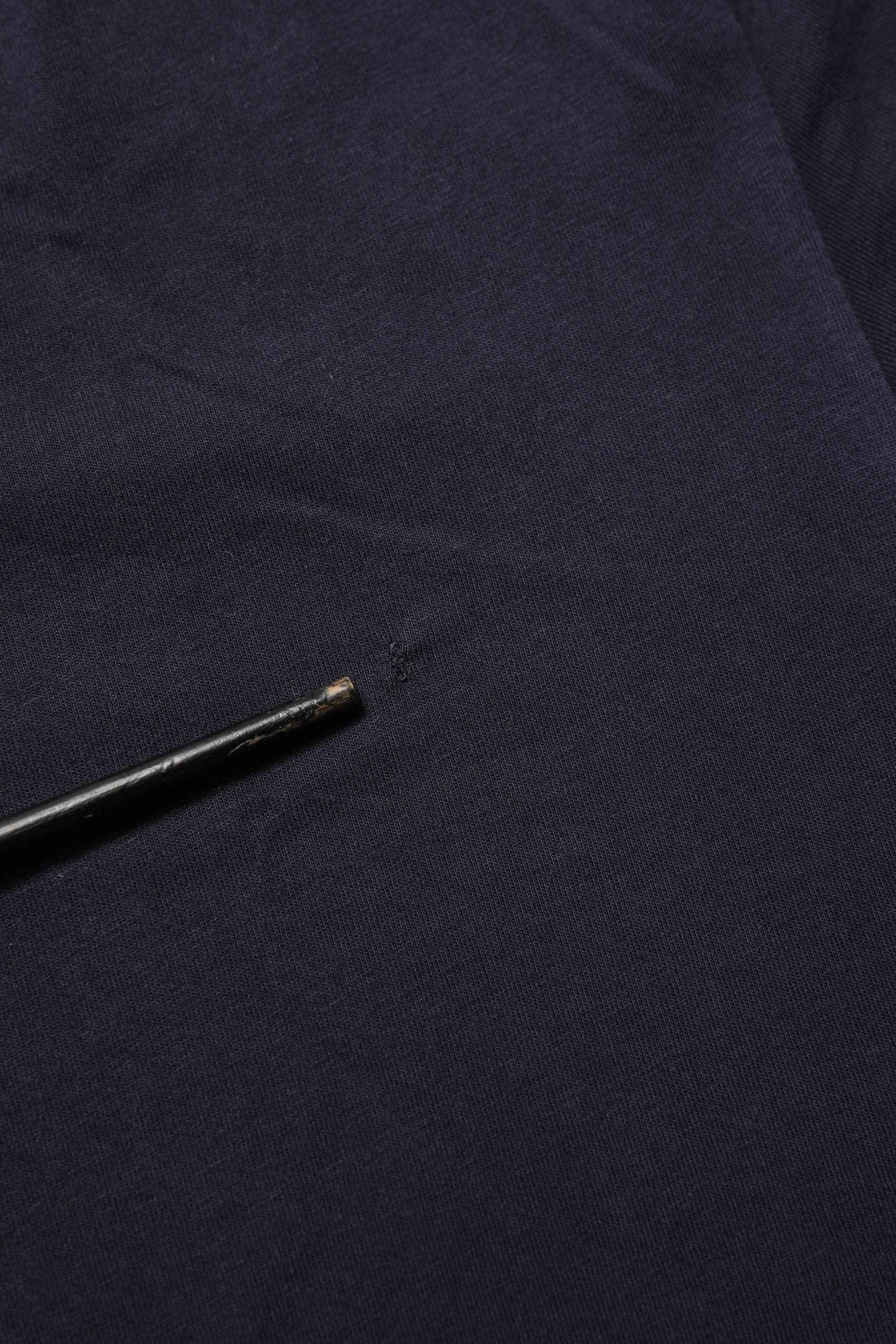 Black Cotton Short Sleeves Crew Neck T-shirt