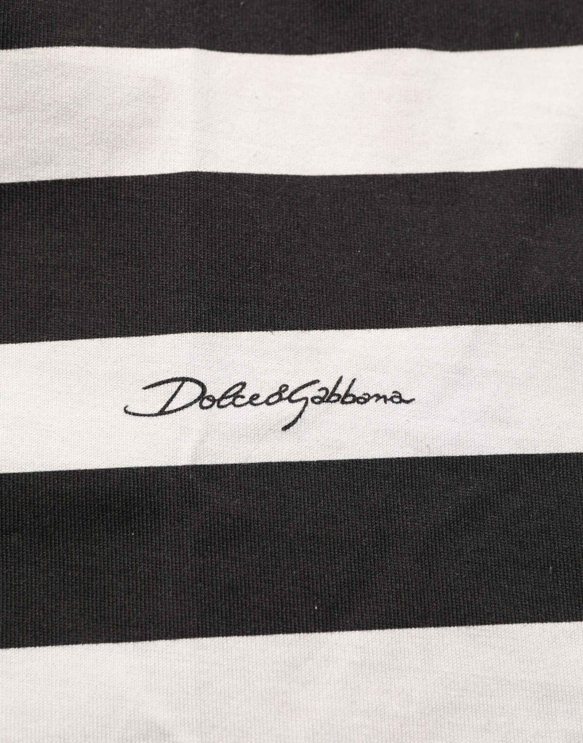 Black White Stripes Cotton Sleeveless T-shirt