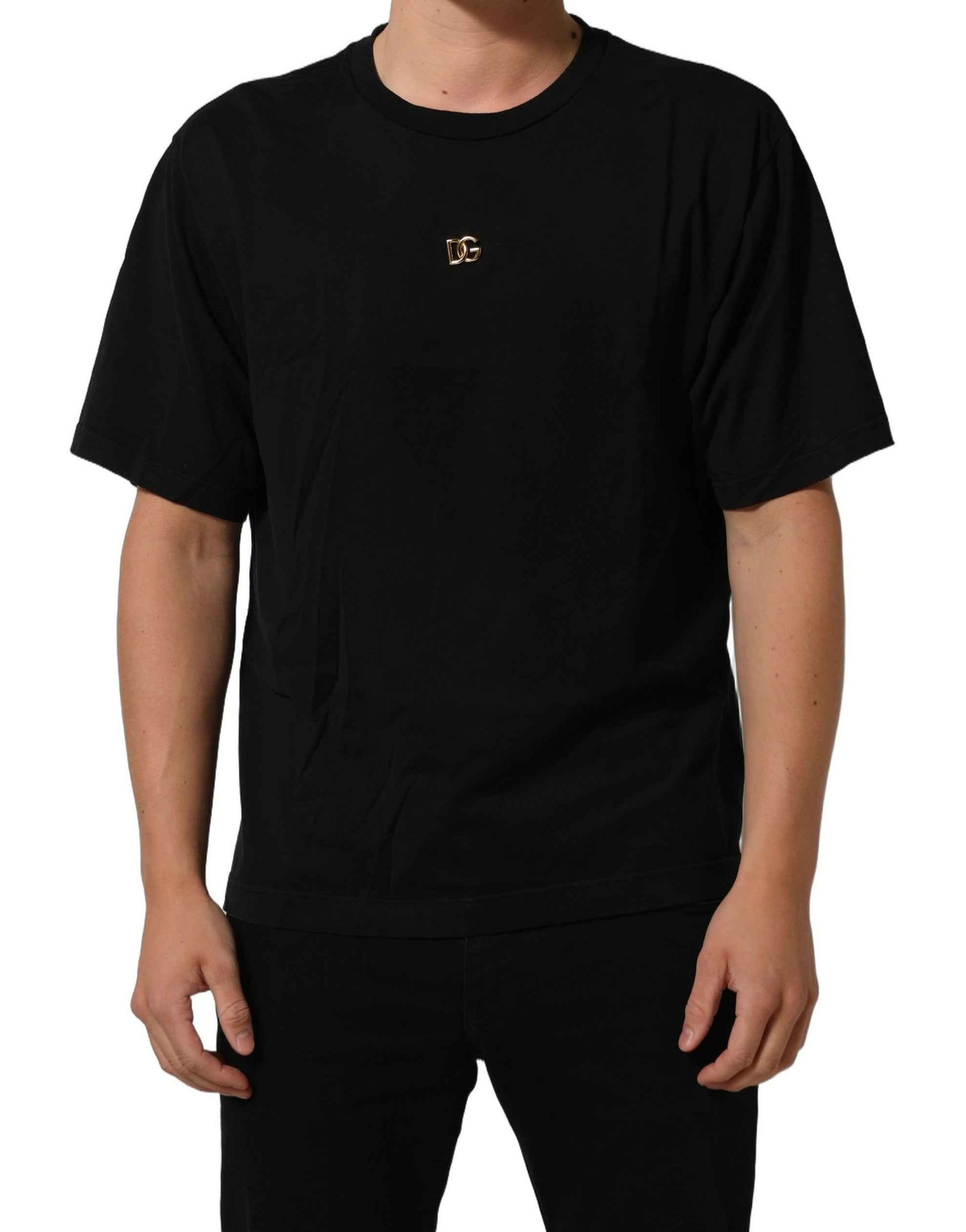 Black Metal DG Logo Short Sleeves T-shirt