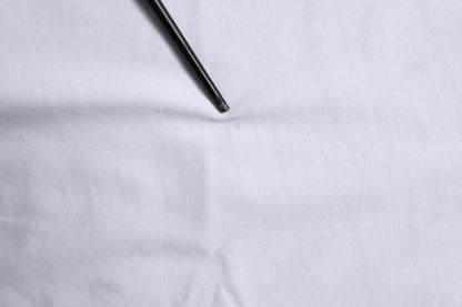 White DG Logo Print Short Sleeves Men T-shirt