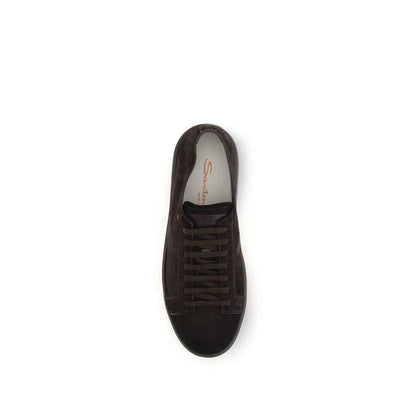 Brown Calf Leather Bos Taurus Sneakers