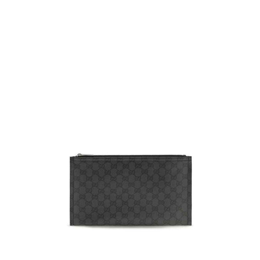 Black Fabric Shoulder Bag