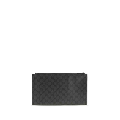 Black Fabric Shoulder Bag