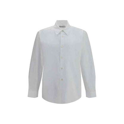White Lyocell Dress Shirt