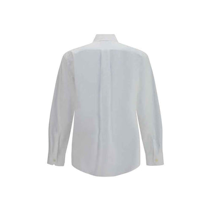 White Lyocell Dress Shirt