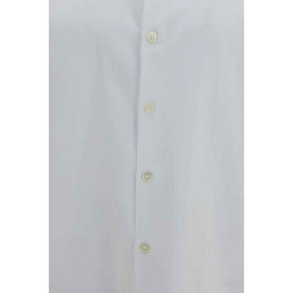 White Lyocell Dress Shirt