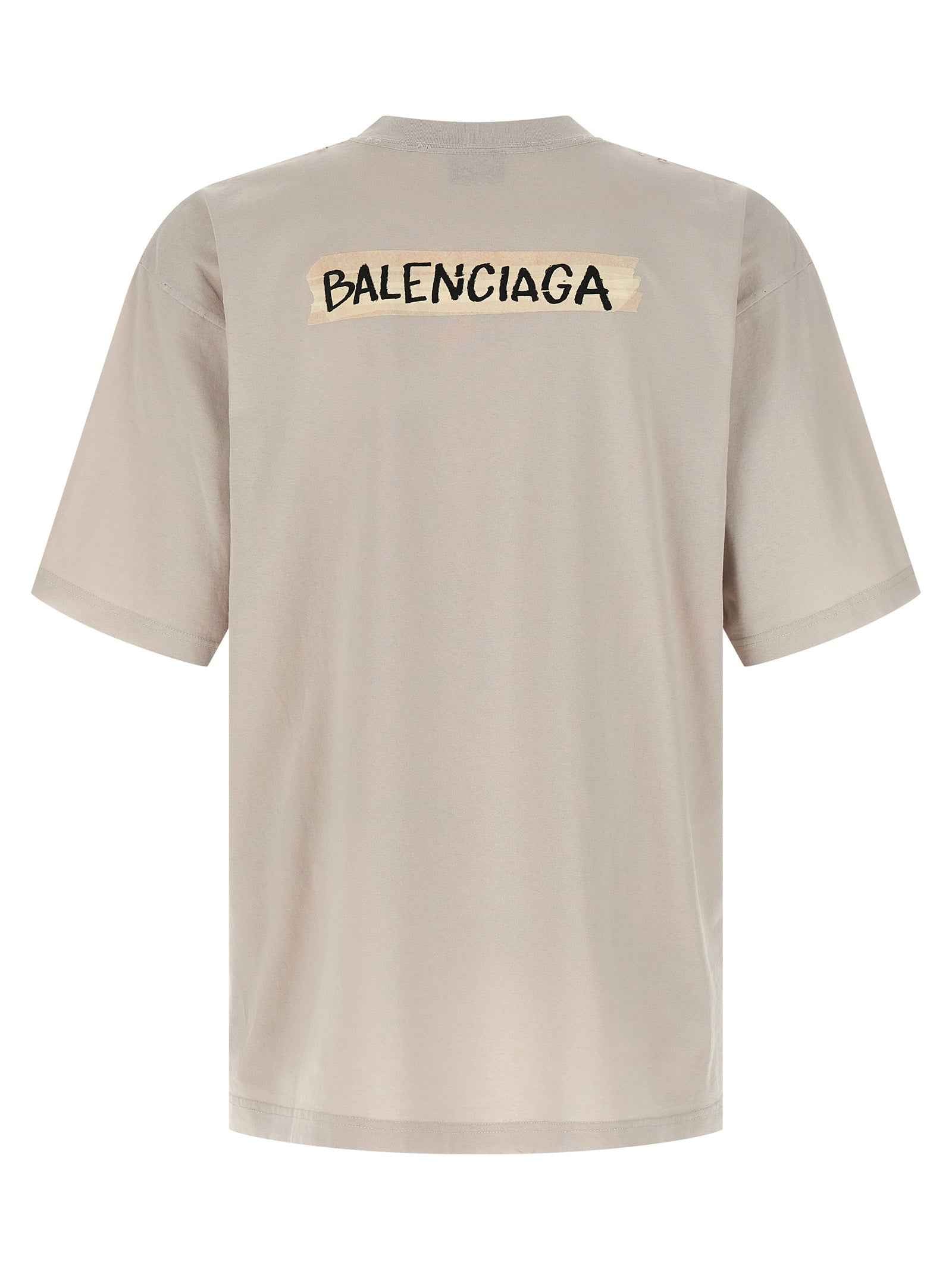 Gray Cotton T-Shirt
