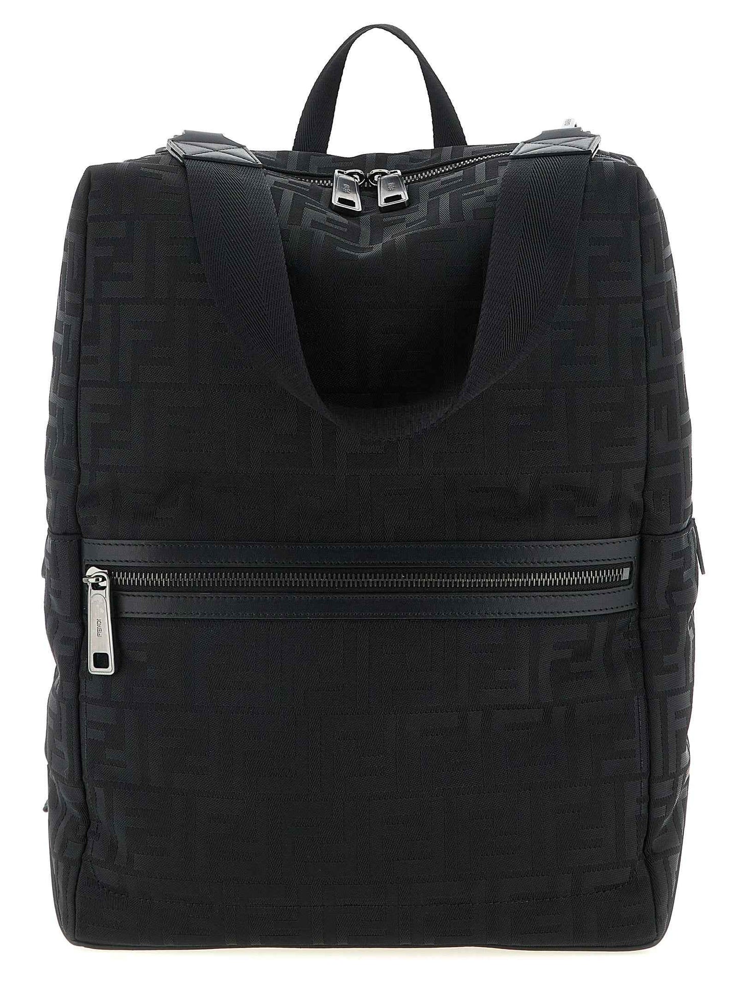 Black Polyamide Backpack