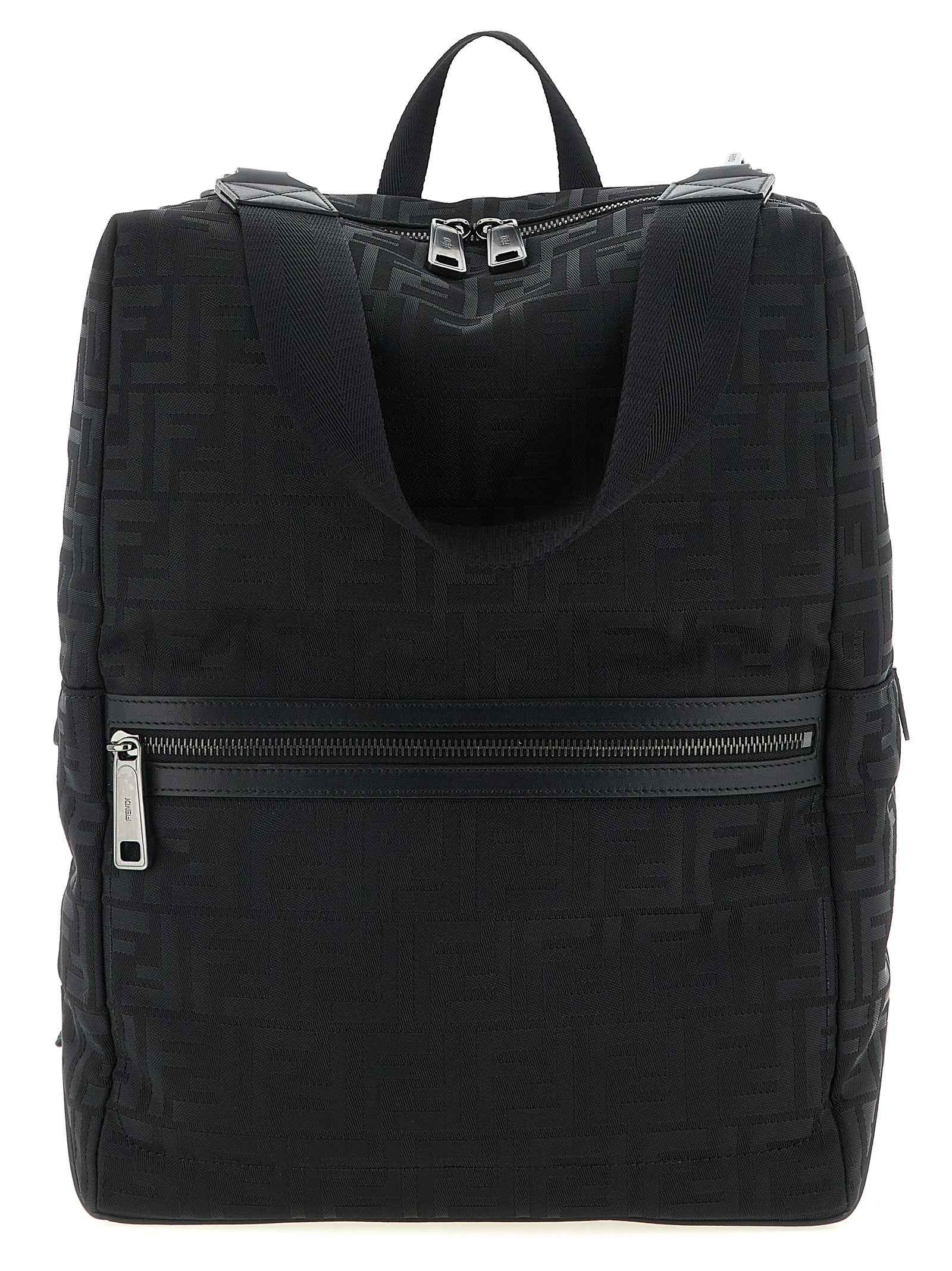 Black Polyamide Backpack