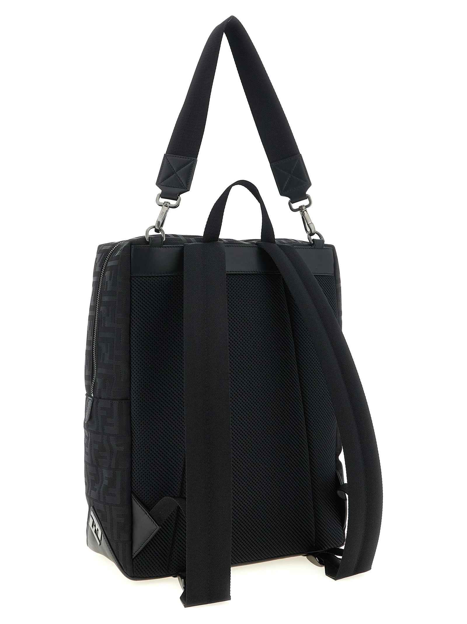 Black Polyamide Backpack