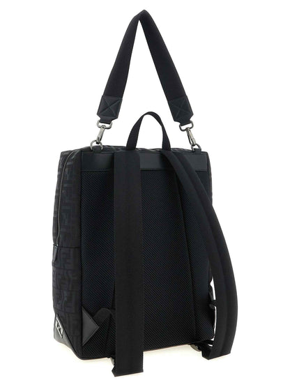 Black Polyamide Backpack