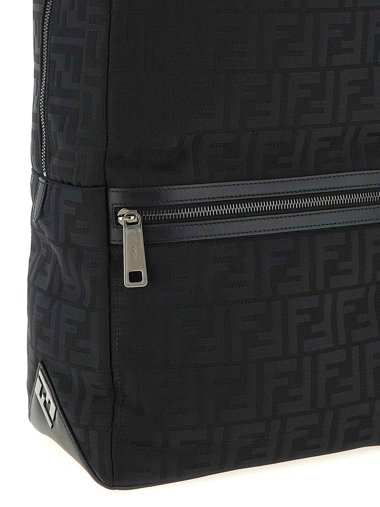 Black Polyamide Backpack