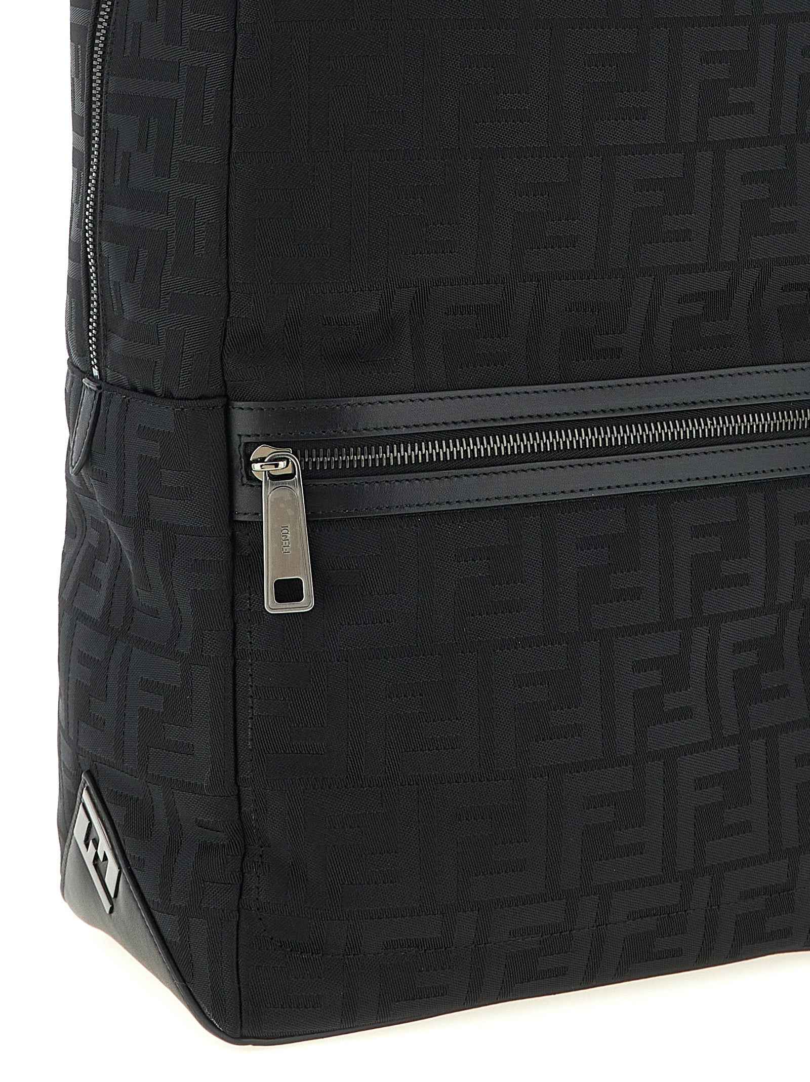 Black Polyamide Backpack