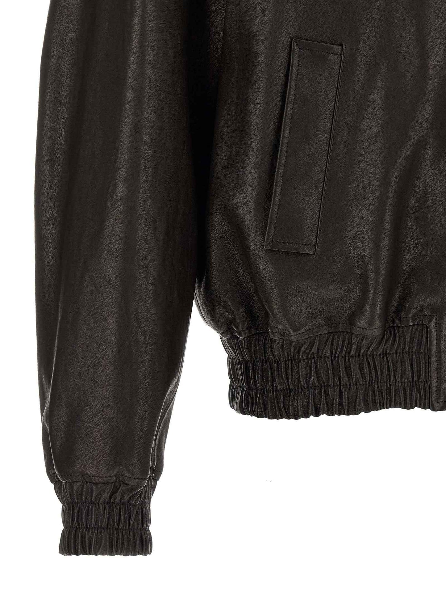 Black Calfskin Leather Jacket