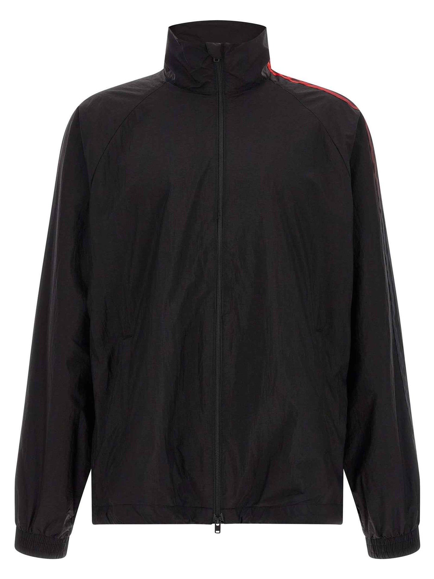 Black Polyamide Sweatshirt