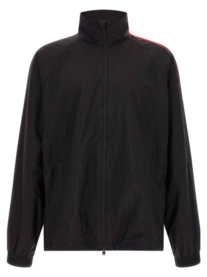 Black Polyamide Sweatshirt