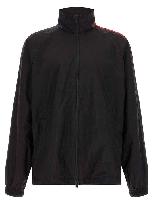Black Polyamide Sweatshirt