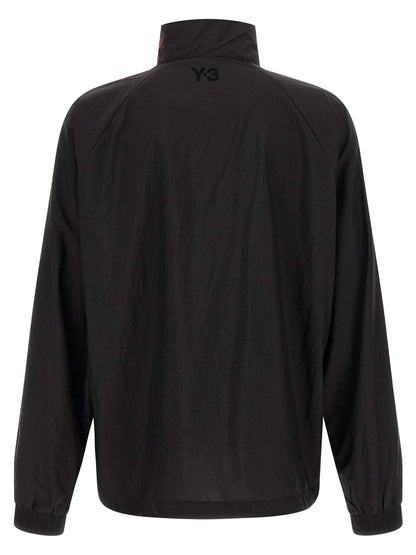 Black Polyamide Sweatshirt
