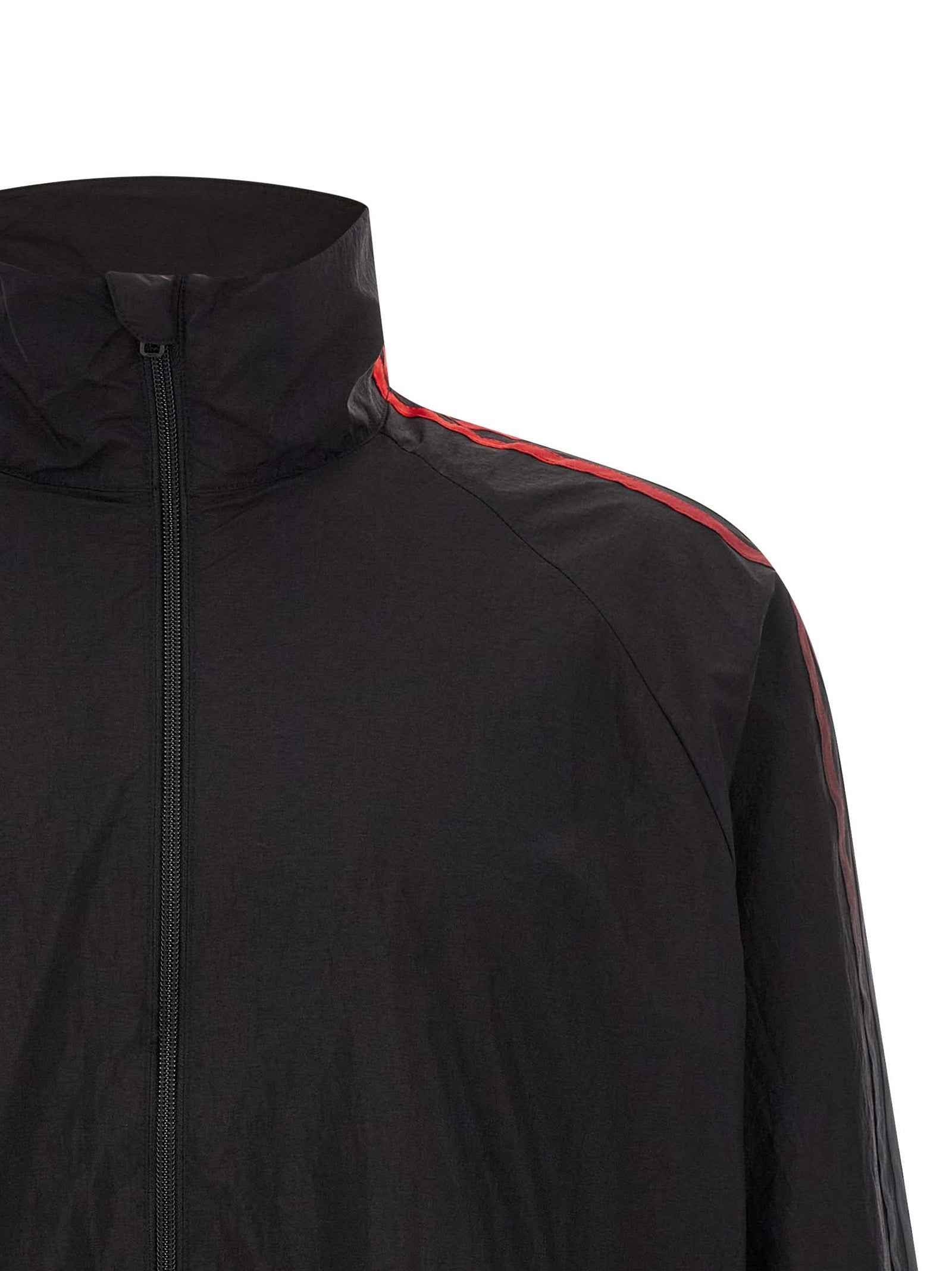 Black Polyamide Sweatshirt