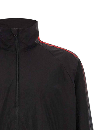 Black Polyamide Sweatshirt