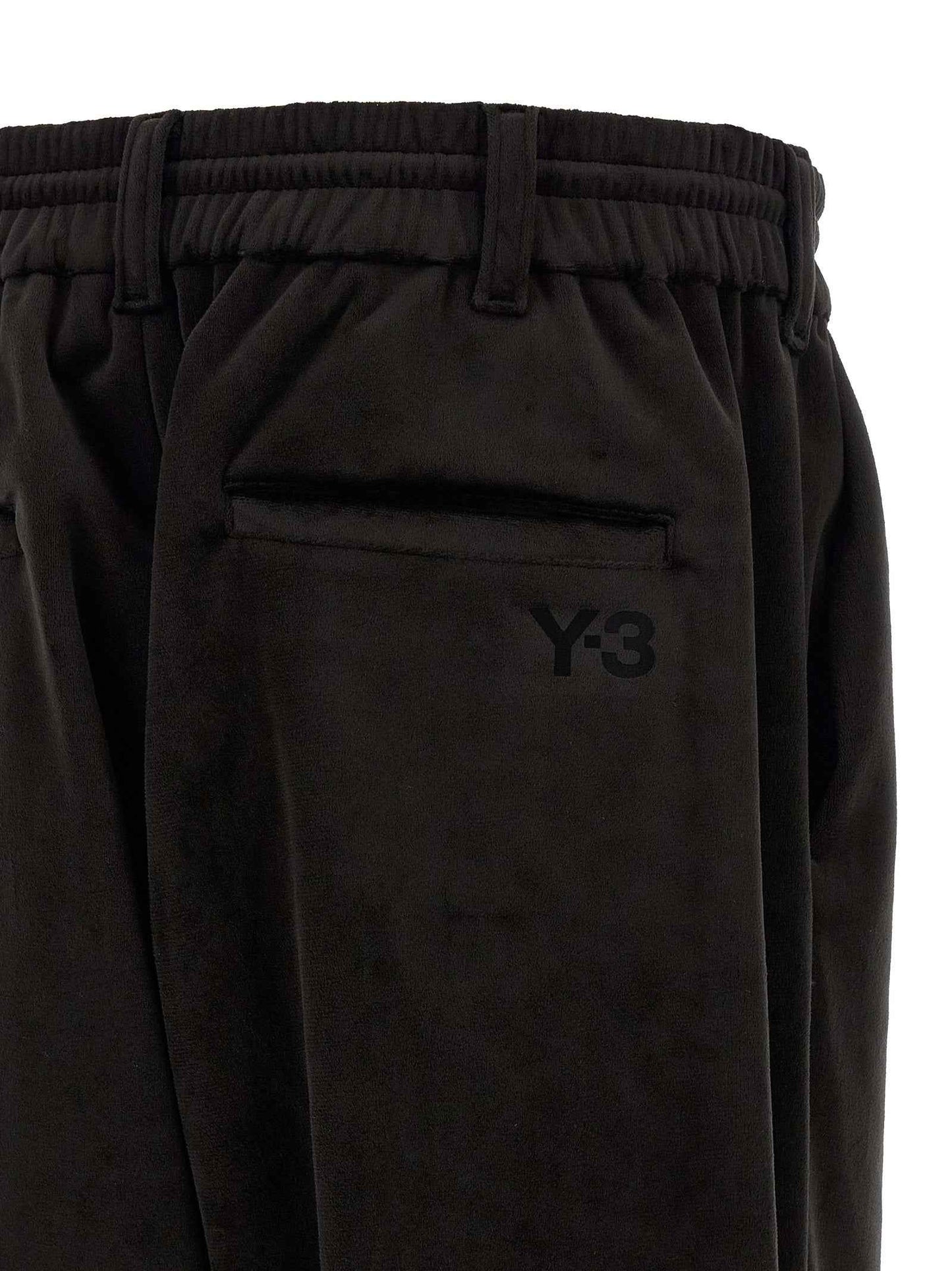 Black Recycled Polyester Joggers (Workout Pants)