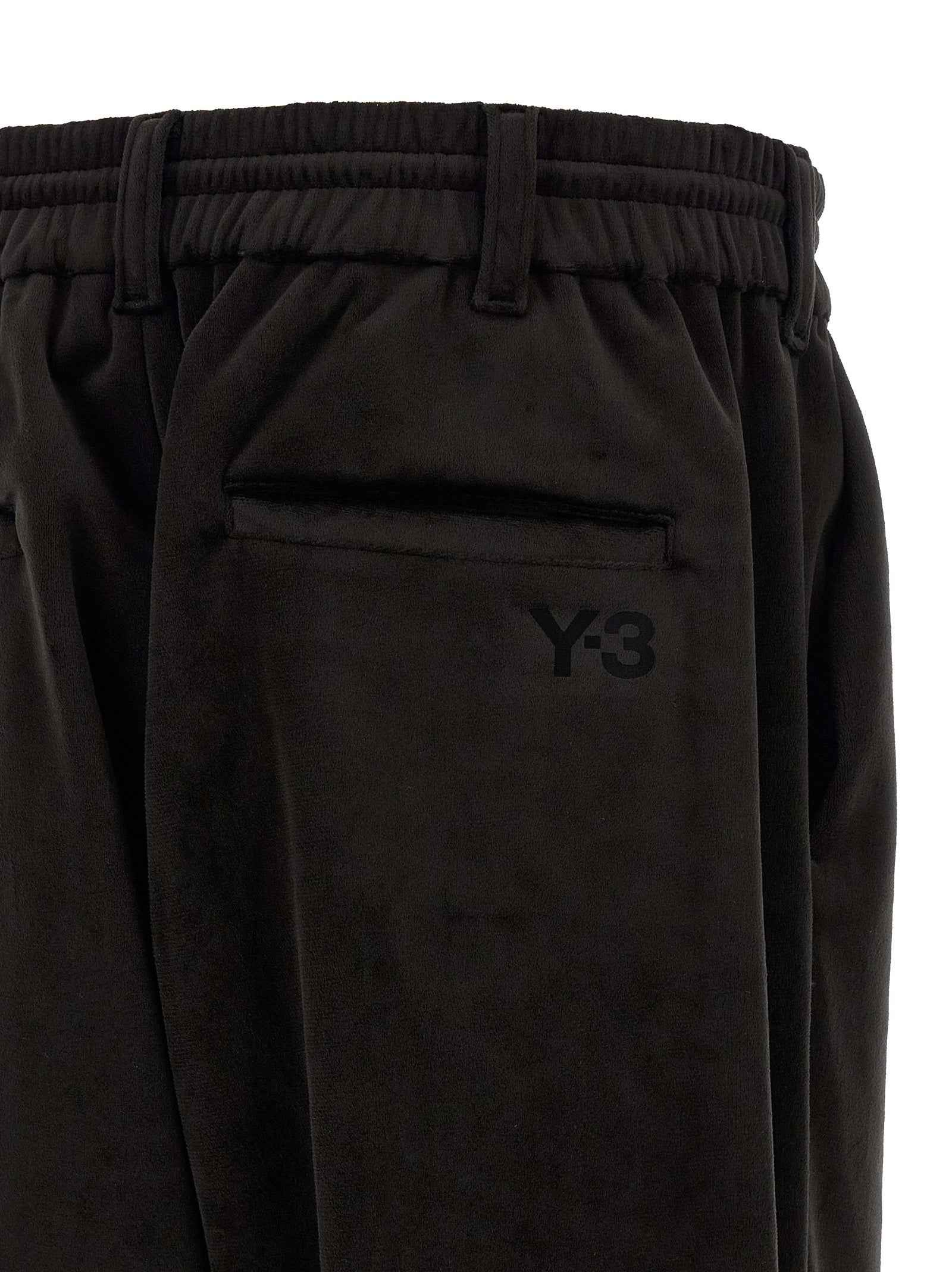 Black Recycled Polyester Joggers (Workout Pants)