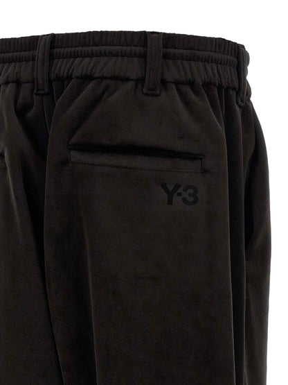 Black Recycled Polyester Joggers (Workout Pants)
