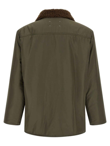 Bicolor Polyester Parka