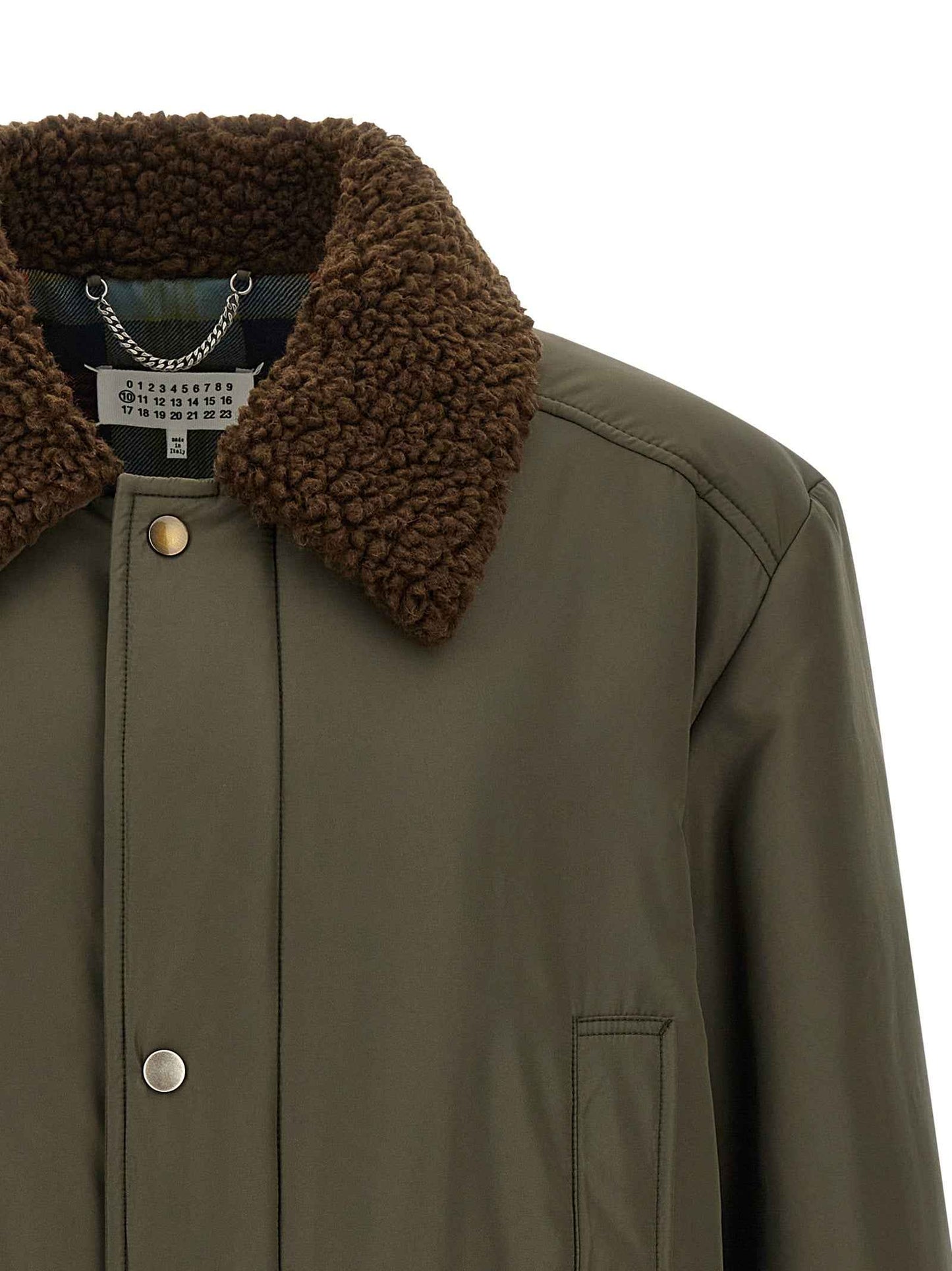Bicolor Polyester Parka