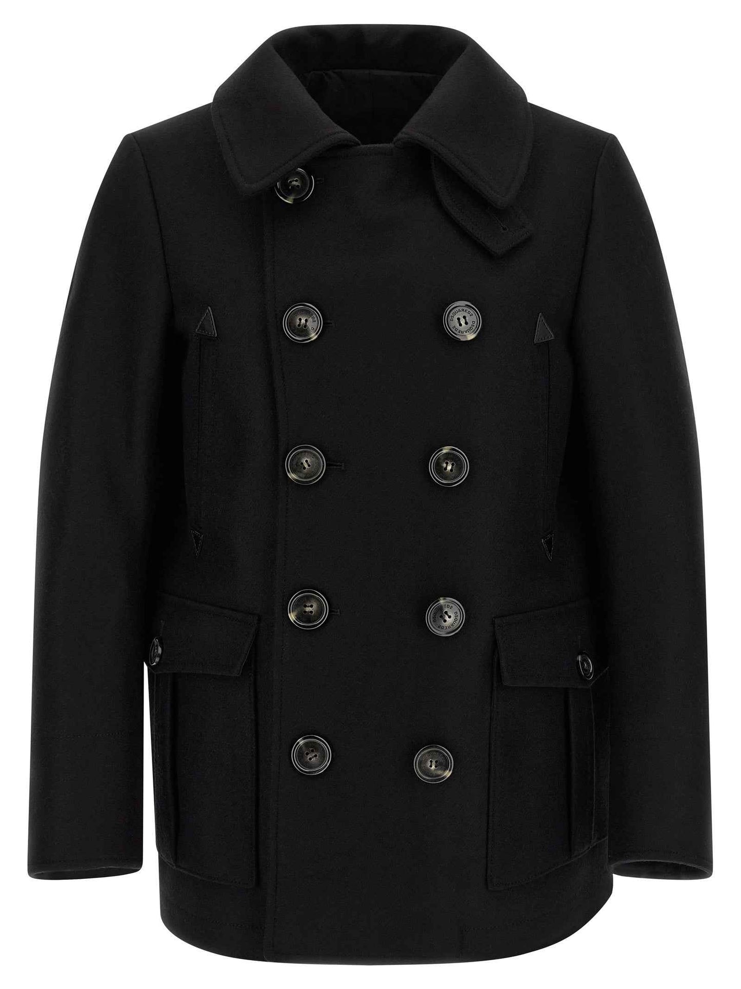 Black Wool Coat