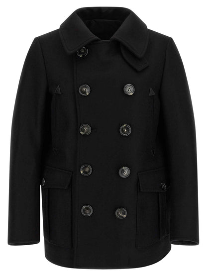 Black Wool Coat