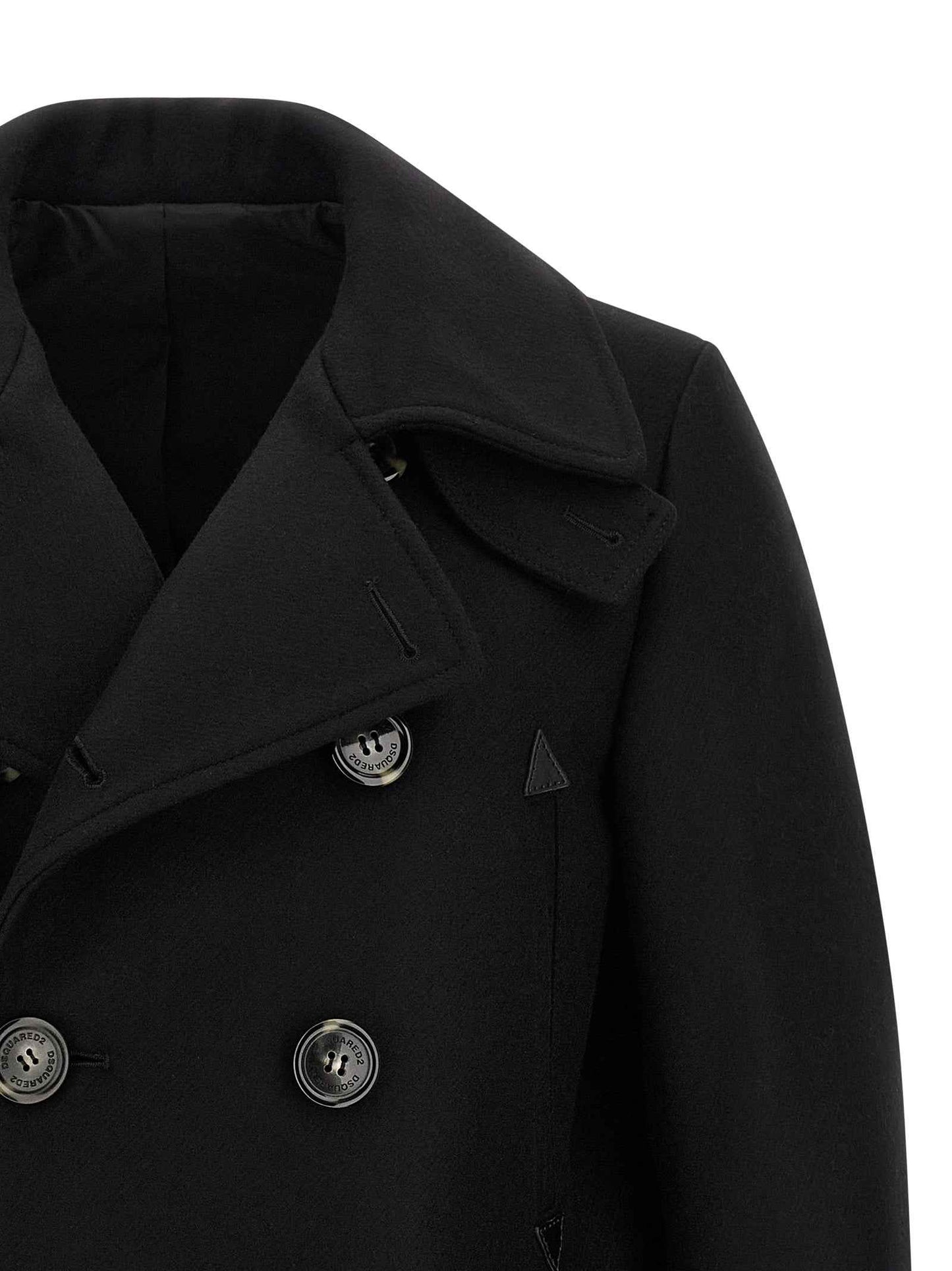 Black Wool Coat