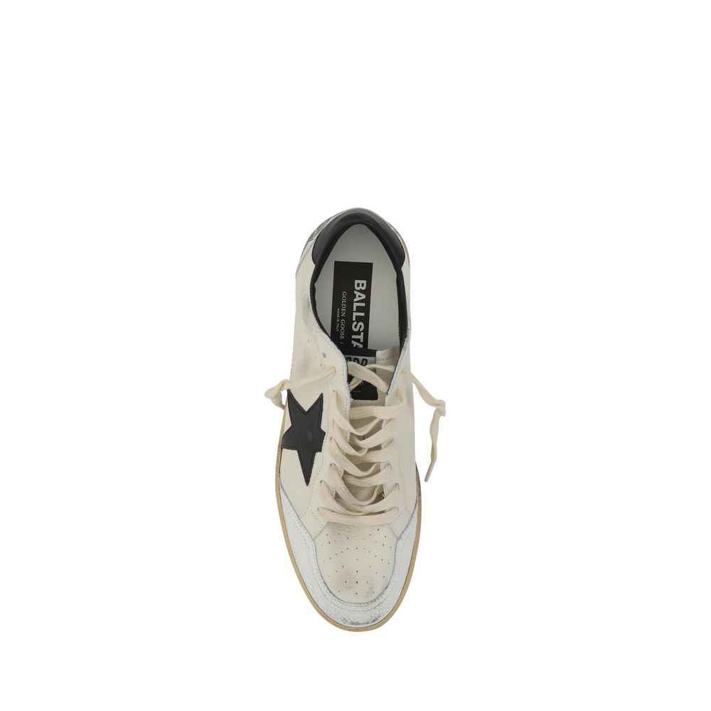 White Calf Leather Bos Taurus Low Top Sneakers