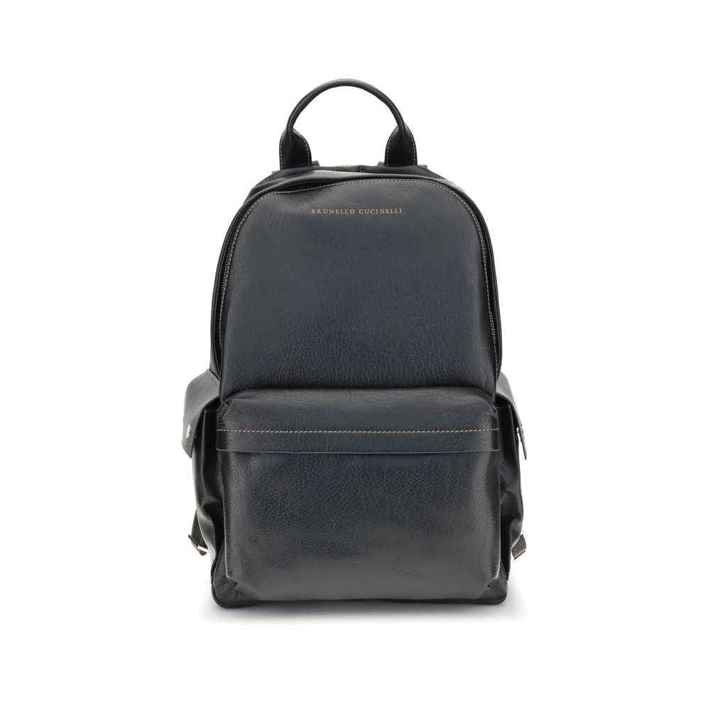 Black Calf Leather Bos Taurus Handbag