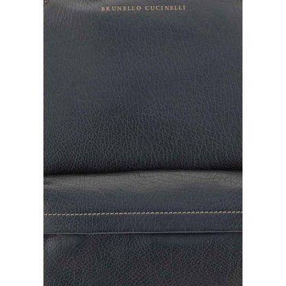 Black Calf Leather Bos Taurus Handbag