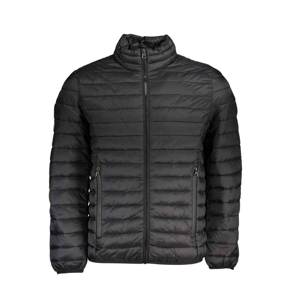 Black Polyamide Men's Jacket