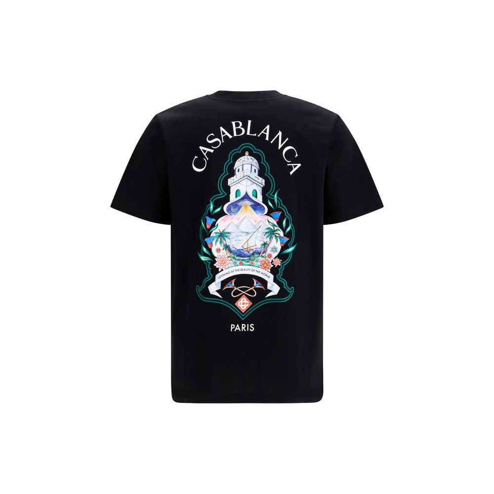 Black Cotton T-Shirt