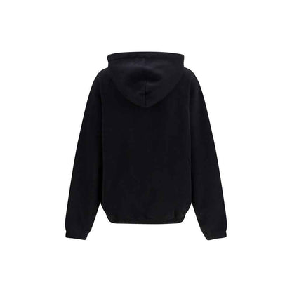 Black Cotton Sweatshirt