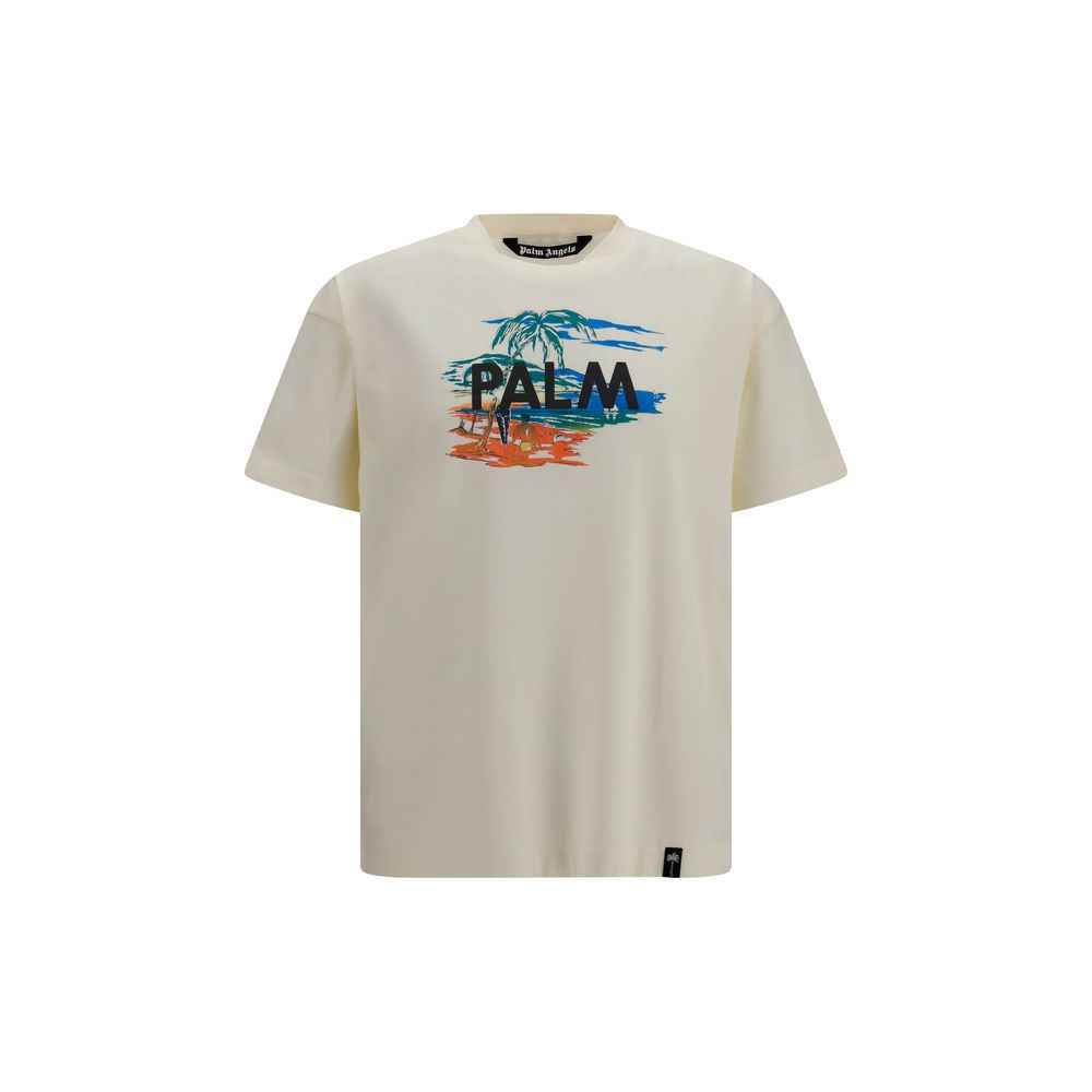 Beige Cotton T-Shirt