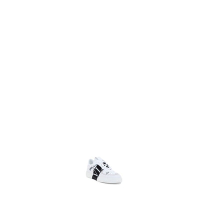 White Calf Leather Bos Taurus Athletic Sneakers
