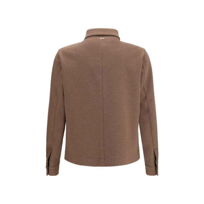 Brown Polyester Jacket